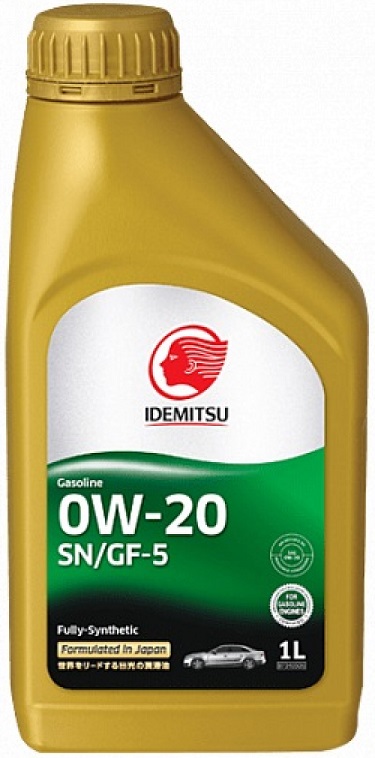 Масло моторное синтетическое Idemitsu 30011325-724 Gasoline F-S SN/GF-5 0W-20, 1л