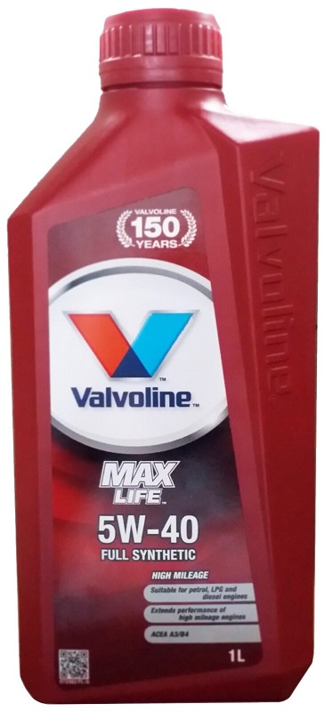 Масло моторное синтетическое Valvoline 872363 Maxlife Full Synthetic 5W-40, 1л