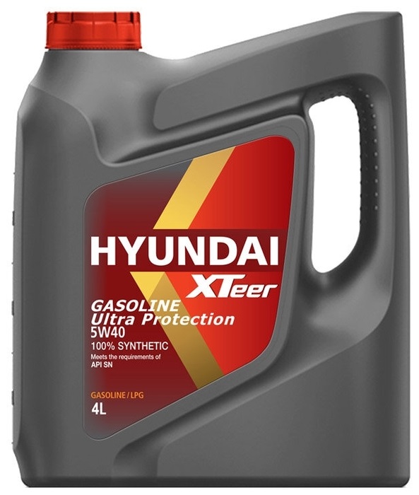 Масло моторное синтетическое Hyundai XTeer 1041126 Gasoline Ultra Protection 5W-40, 4л