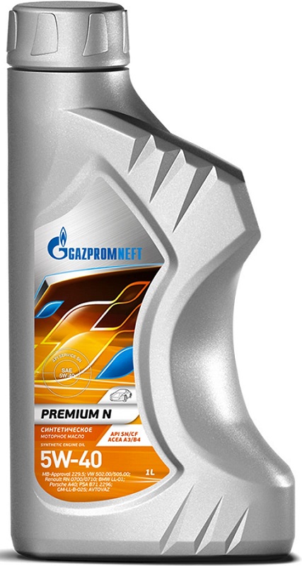 Масло моторное Gazpromneft 2389900143 Premium N 5W-40, 1л