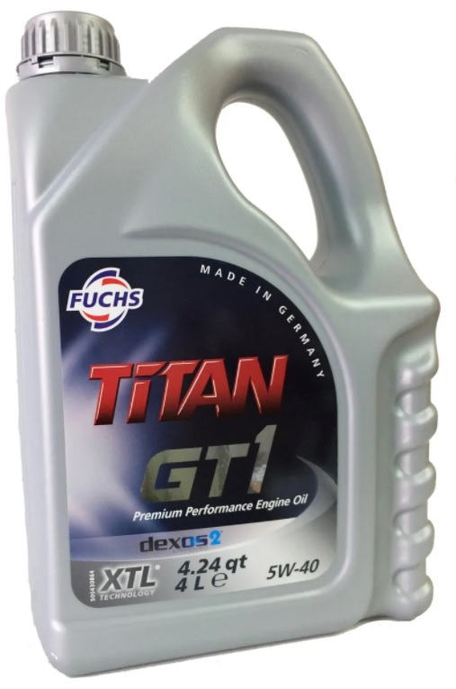Масло моторное синтетическое Fuchs 600756277 TITAN GT1 5W-40, 4л