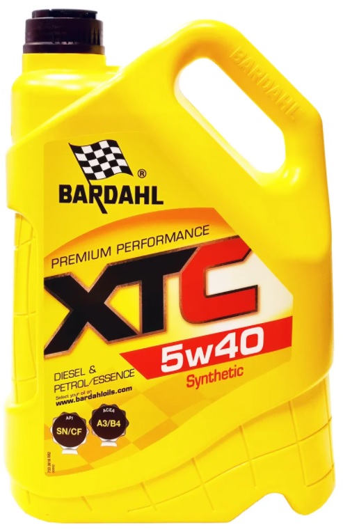 Масло моторное синтетическое Bardahl 36162 XTC 5W-40, 4л