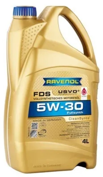 Масло моторное синтетическое Ravenol 4014835795693 FDS 5W-30, 4л