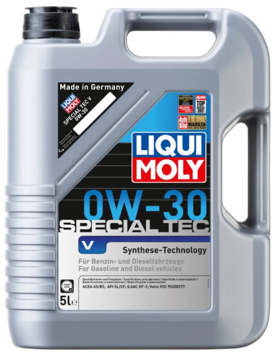 Масло моторное синтетическое Liqui Moly 2853 Special Tec V 0W-30, 5л