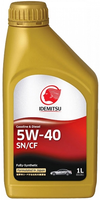 Масло моторное синтетическое Idemitsu 30015046-724 Gasoline & Diesel Fully-Sinthetic 5W-40, 1л