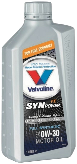Масло моторное синтетическое Valvoline 872560 SynPower FE 0W-30, 1л