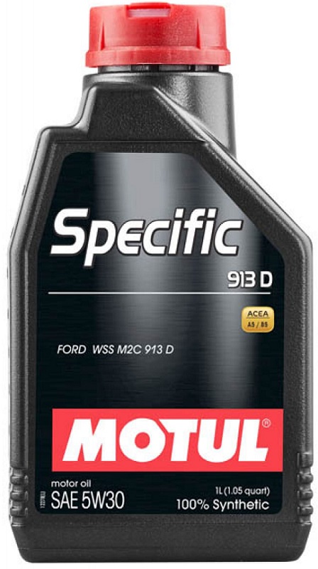 Масло моторное синтетическое Motul 104559 SPECIFIC FORD 913 D 5W-30, 1л