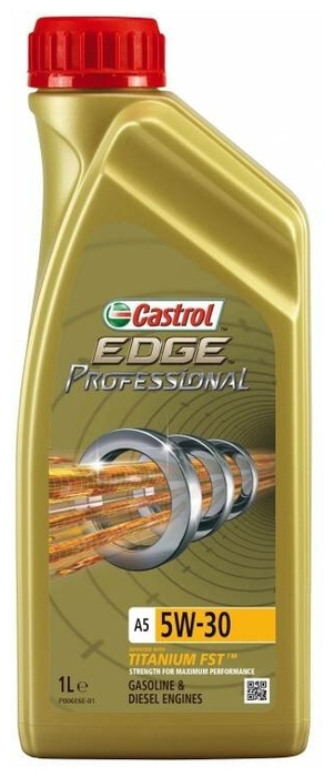 Масло моторное синтетическое Castrol 15C63E EDGE Professional A5 5W-30, 1л