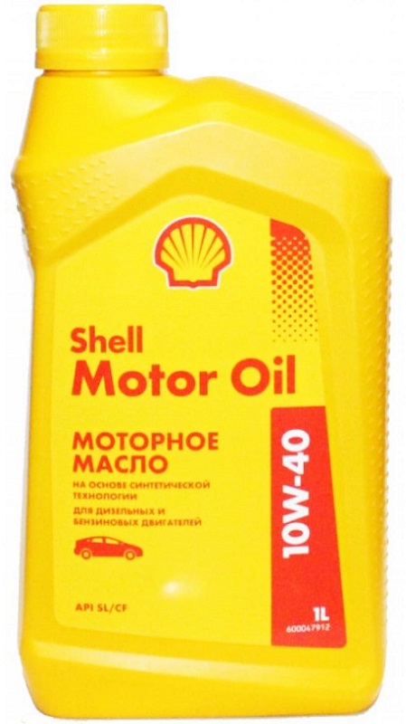 Масло моторное полусинтетическое Shell 550051069 Motor Oil 10W-40, 1л
