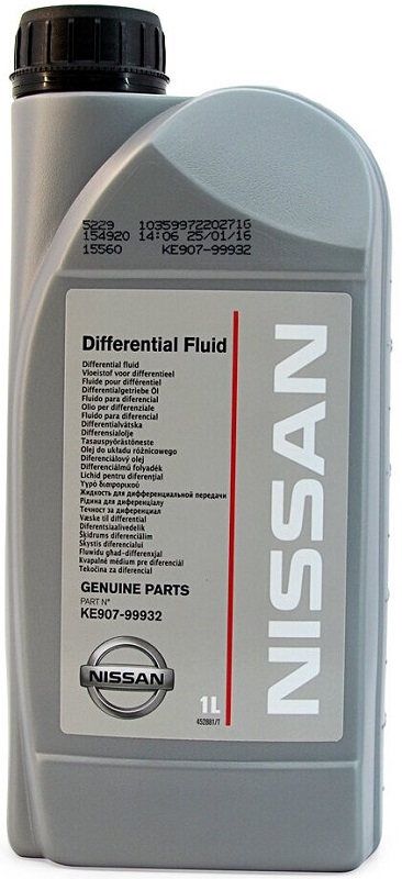 Масло редукторное Nissan KE907-99932 Differential Oil, 1л