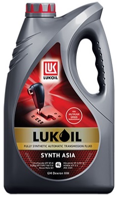 Масло трансмиссионное синтетическое Lukoil 3132621 ATF SYNTH ASIA, 4л