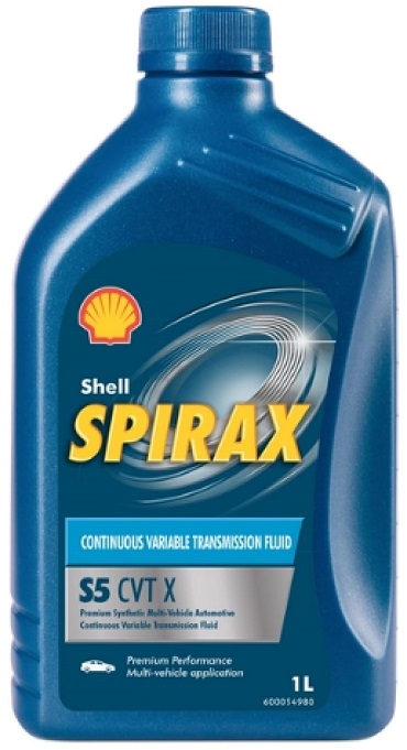 Масло трансмиссионное Shell 550054194 синтетическое Spirax S5 CVT X, 1л