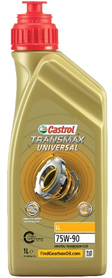 Масло трансмиссионное синтетическое Castrol 15DD0E Transmax Universal LL 75W-90, 1л
