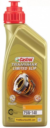 Масло трансмиссионное синтетическое Castrol 15D998 Transmax Limited Slip LL 75W-140, 1л