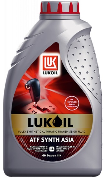 Масло трансмиссионное синтетическое Lukoil 3132619 ATF SYNTH ASIA, 1л