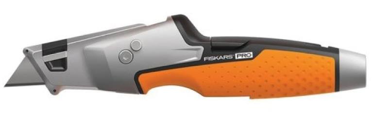 Нож малярный со сменным лезвием FISKARS 1027225 CarbonMax