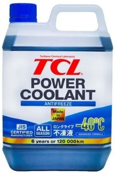Жидкость охлаждающая TCL PC2-40B Power Coolant, синяя, 2л