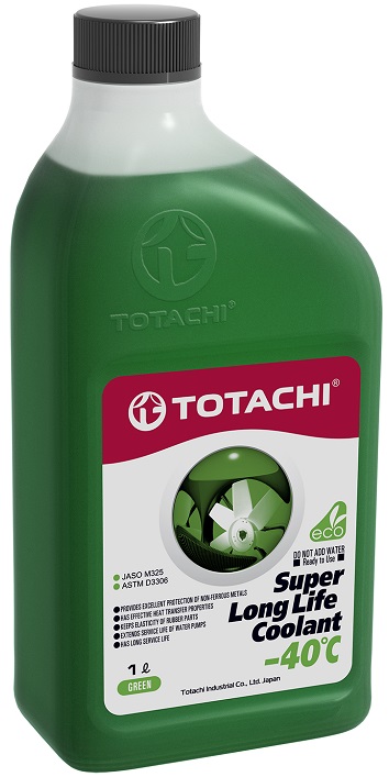 Антифриз Totachi 41601 SUPER LLC Green, зеленый, 1л