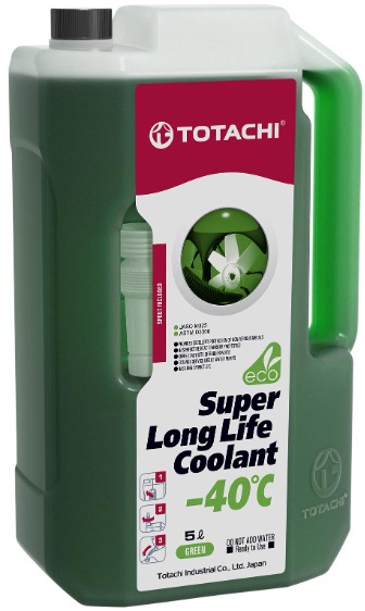Антифриз Totachi 41605 TOTACHI SUPER LLC Green, зеленый, 5л