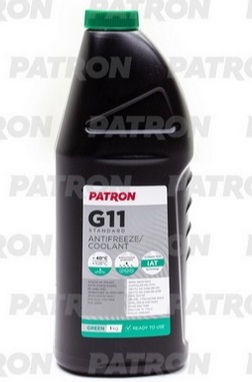Жидкость охлаждающая Patron PCF4001 Green G11, зелёная, 0.9л