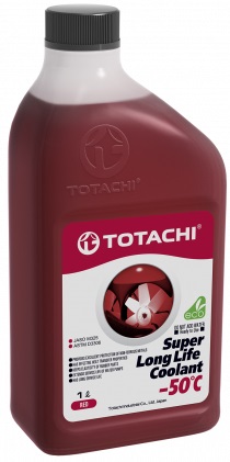 Жидкость охлаждающая Totachi 4589904520785 Super Long Life Coolant -50, красная, 1л