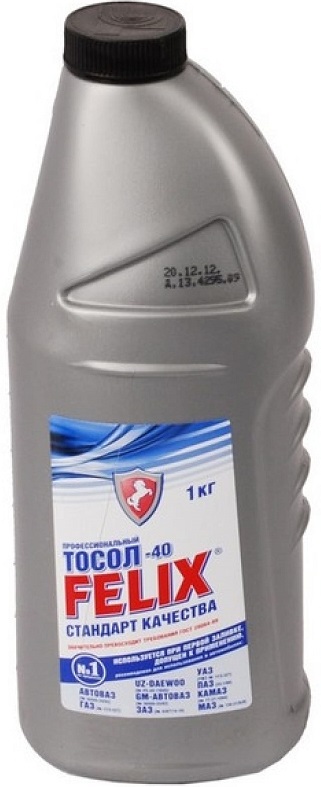 Жидкость охлаждающая Felix 430206043 Стандарт, синяя, 0.9л