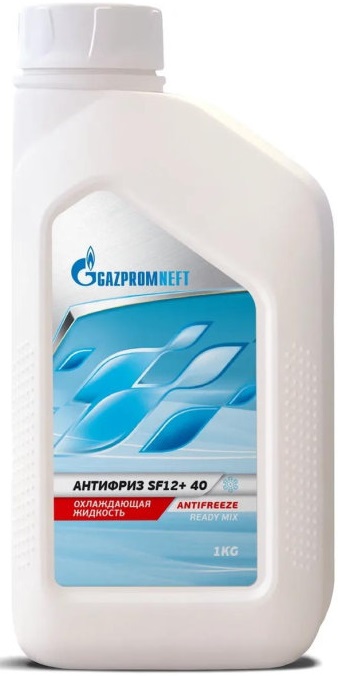 Жидкость охлаждающая Gazpromneft 2422210194 SF 12+, красная, 0.9л