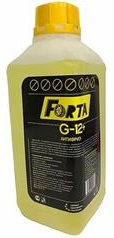 Жидкость охлаждающая Forta FG1201EL G-12+, жёлтая, 0.9л