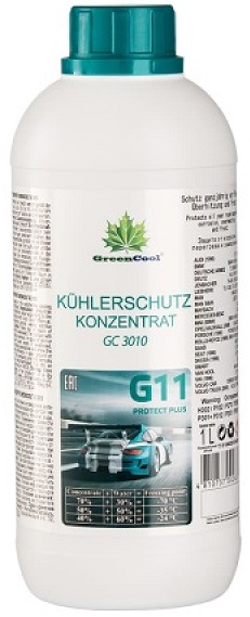 Жидкость охлаждающая Greencool 702637 GС 3010, синяя, 1л