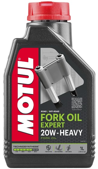 Масло для вилок и амортизаторов полусинтетическое Motul 105928 Fork Oil Expert Heavy 20W, 1л