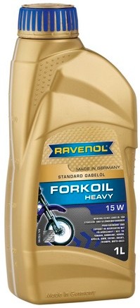 Масло для вилок и амортизаторов минеральное Ravenol 4014835731912 Fork Oil Heavy 15W, 1л
