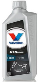 Масло вилочное синтетическое Valvoline 795881 SynPower Fork Oil 15W, 1л