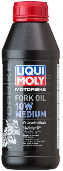 Масло для вилок и амортизаторов синтетическое Liqui Moly 1506 Mottorad Fork Oil Medium 10W, 0.5л