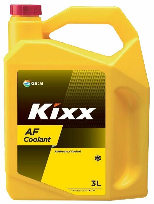 Жидкость охлаждающая Kixx L1933430E1 CX/AF COOLANT, зелёная, 3л