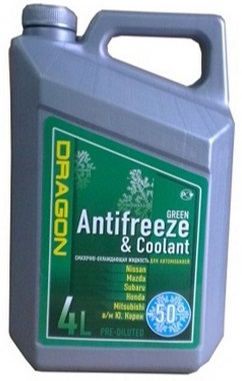 Жидкость охлаждающая S-Oil DAF_RED04 antifreeze & coolant, красная, 4л