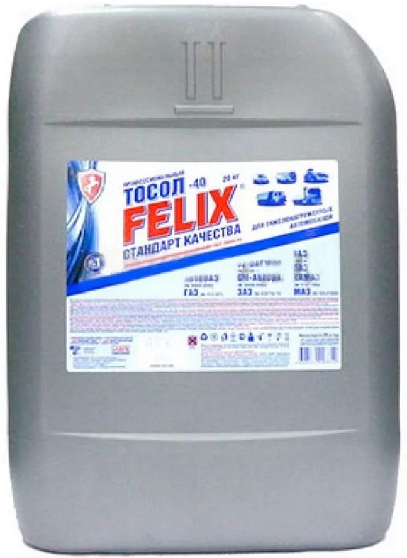 Жидкость охлаждающая Felix 430206160 Стандарт, синяя, 18л