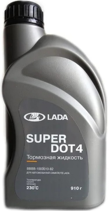 Тормозная жидкость Lada 88888-1000010-82 DOT-4, 1 л