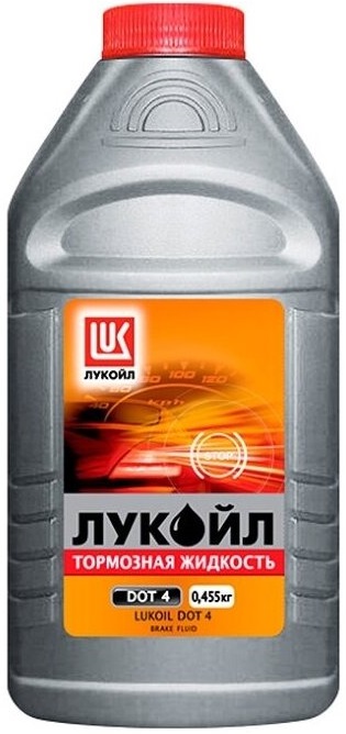 Жидкость тормозная Lukoil 1338805 DOT 3, BRAKE FLUID, 0.445л