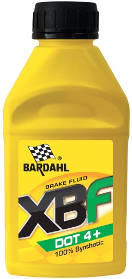 Жидкость тормозная Bardahl 5912 DOT 4 +, XBF, 0.45л
