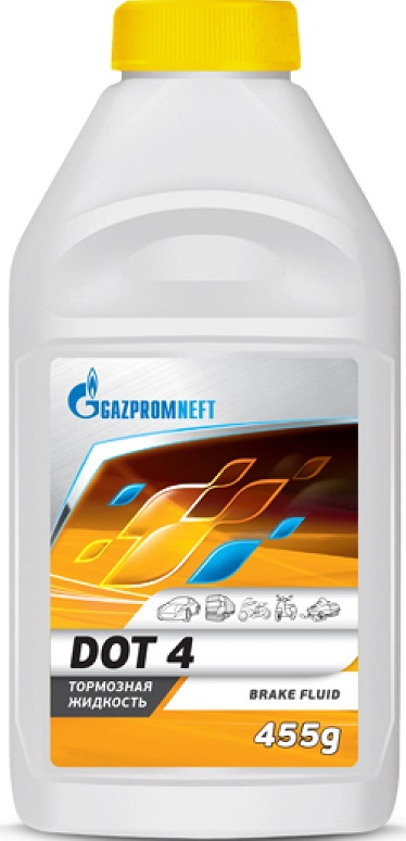 Жидкость тормозная Gazpromneft 2451500013 dot 4, BRAKE FLUID, 0.455л
