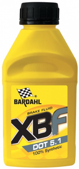 Жидкость тормозная Bardahl 5915 DOT 5.1, XBF, 0.45л