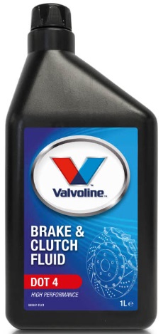 Жидкость тормозная Valvoline 883461 DOT 4, Brake & Clutch Fluid, 1л