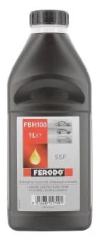 Жидкость тормозная Ferodo FBH 100, 1л