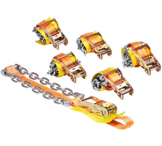 Комплект усиленных браслетов противоскольжения АвтоDело 43141 (R21-R22.5 6 шт. в сумке)