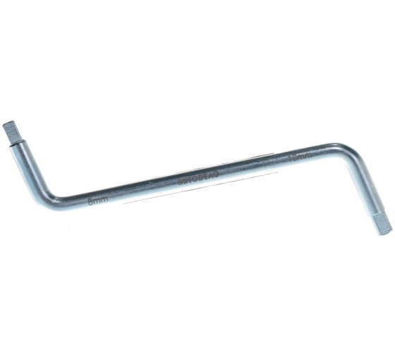 S-образный ключ для слива масла АвтоDело квадрат 40540 (8х10 мм)