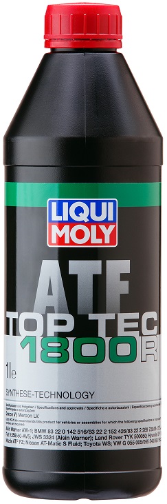 Масло трансмиссионное синтетическое Liqui Moly 20625 Top Tec ATF 1800 R, 1л