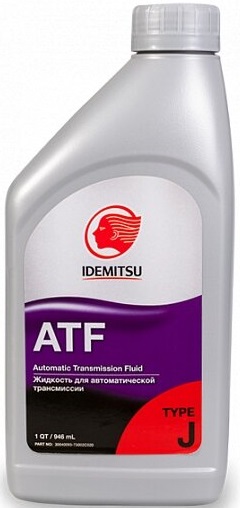 Масло трансмиссионное синтетическое Idemitsu 30040095-750 ATF Type-J, 0.946л