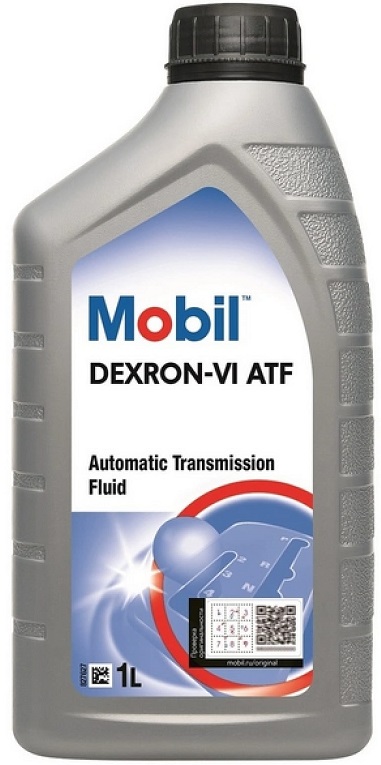 Масло трансмиссионное полусинтетическое Mobil 153520 Dexron VI ATF, 1л