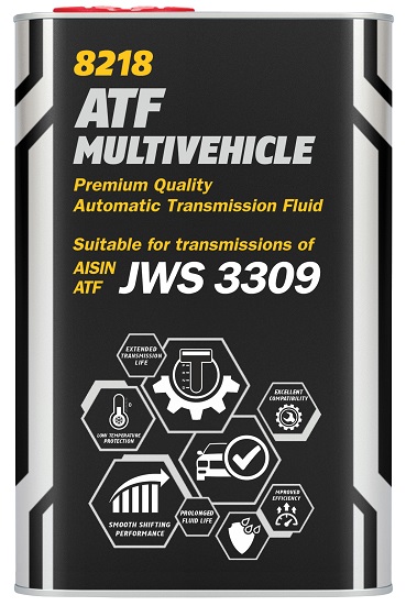 Масло трансмиссионное Mannol MN8218-1ME 8218 O.E.M. Multivehicle JWS 3309, 1л
