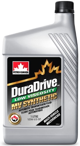 Масло трансмиссионное синтетическое Petro-Canada DDLVATFC12 DuraDrive Low Viscosity MV Synthetic ATF, 1л